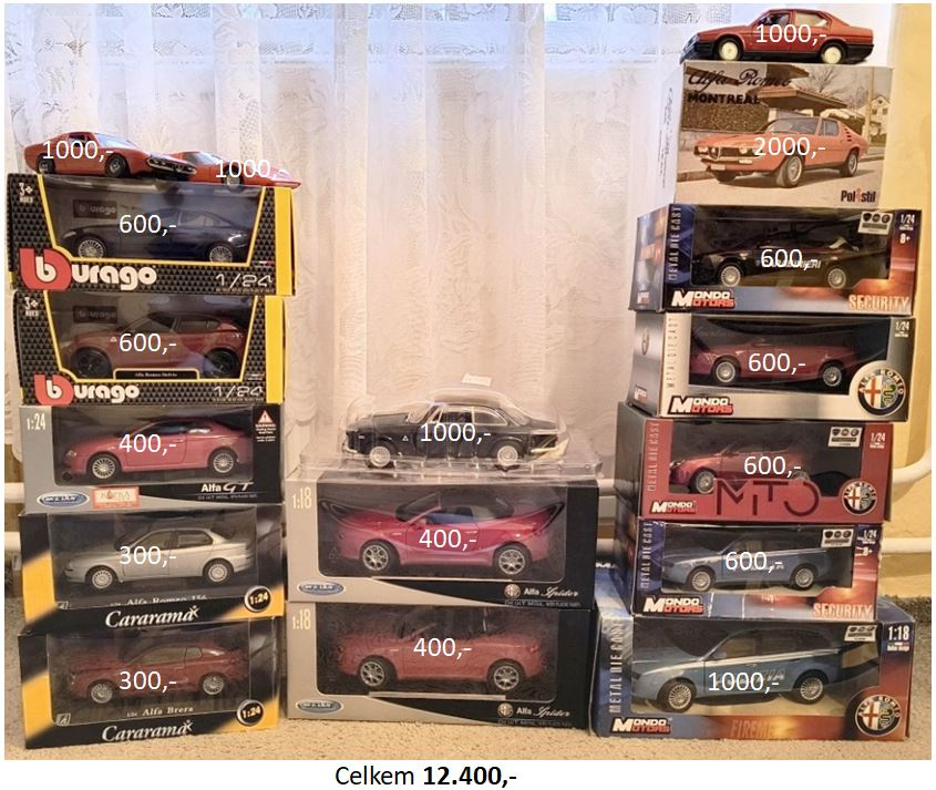 Modely Alfa Romeo - 5