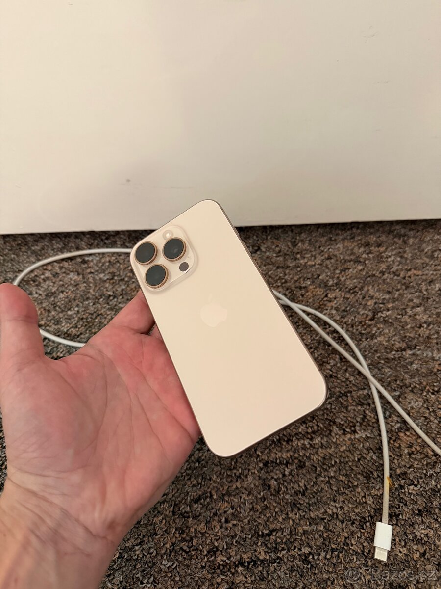 Apple iPhone 16 Pro 256gb Desert titan. TOP stav, zaruka. - 5