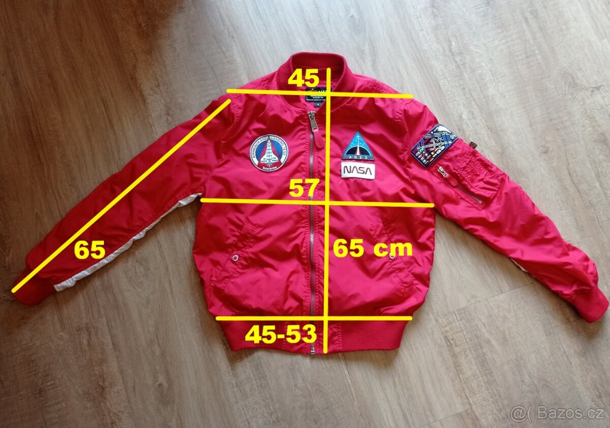 Bomber Alpha Industries NASA - M - 5