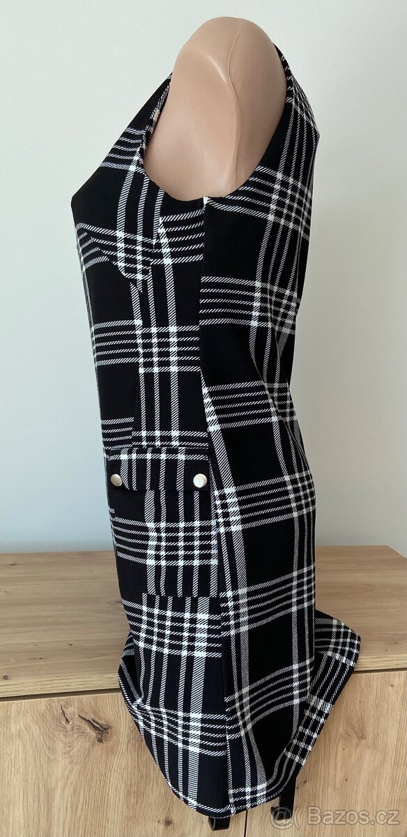 Dámské kostkované šaty Atmosphere vel.38 - 5
