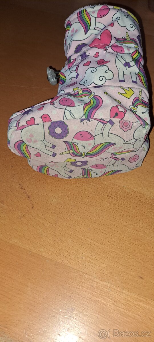 Dětské botičky-zateplené - 5