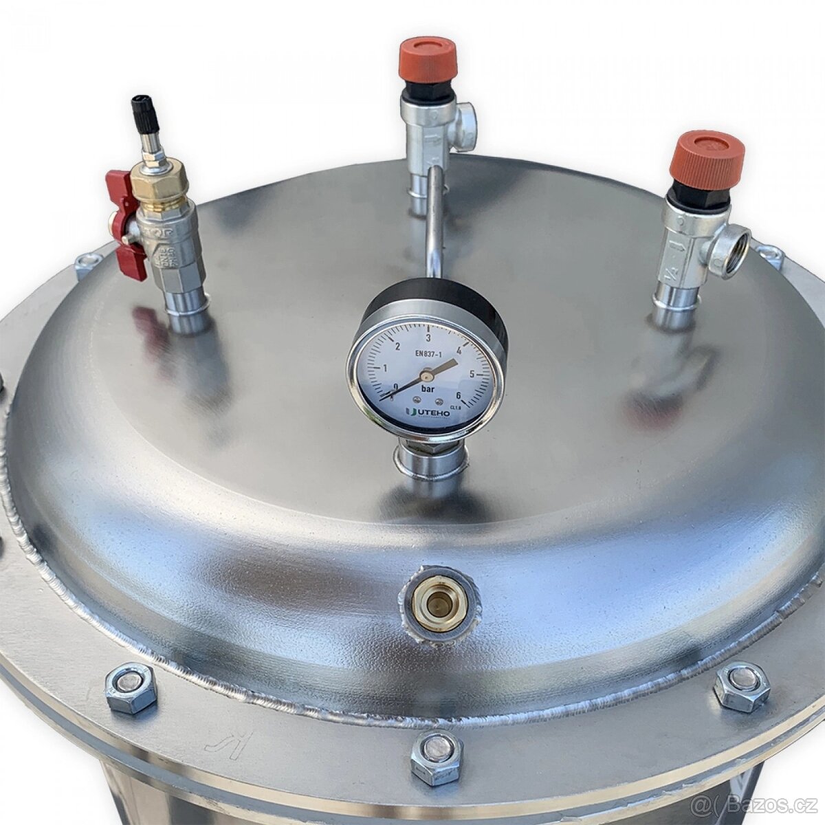 Autokláv A60 electro 220v + koš, Sterilizátor konzervování - 5