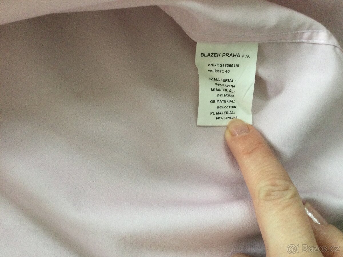 Jako nová pánská košile zn. Blažek vel. 40 - 5