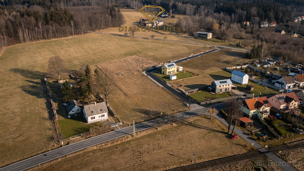 Prodej stavebního pozemku 1017m², Nové Město pod Smrkem, Haj - 5