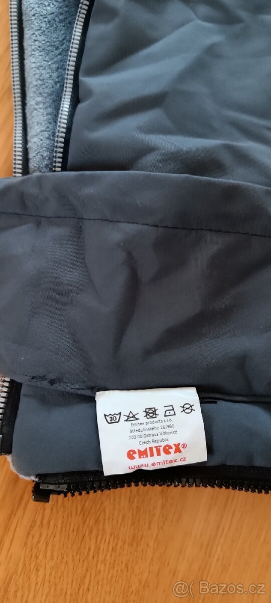 Emitex rostouci fusak (softshell a hřejivý fleece) - 5