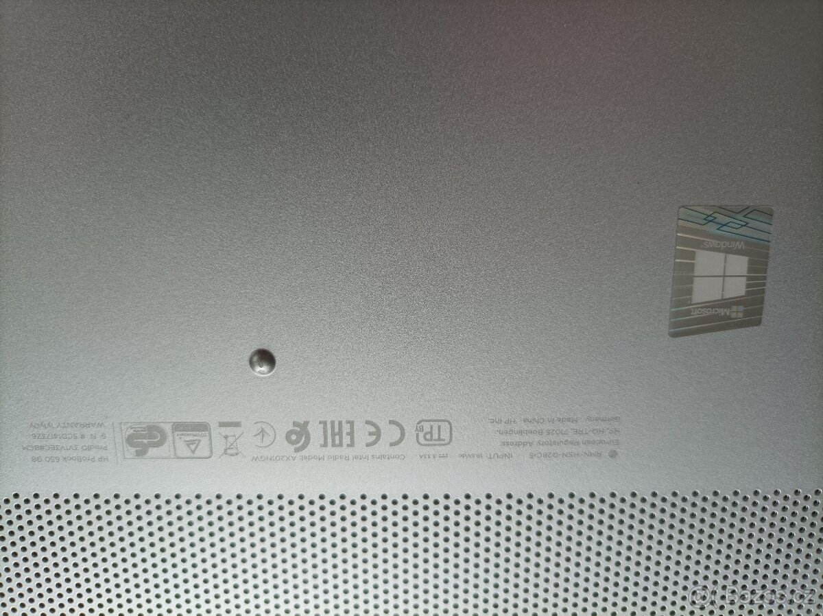 Prodám notebook HP ProBook 650 G8 i5, nový Windows 11 PRO - 5