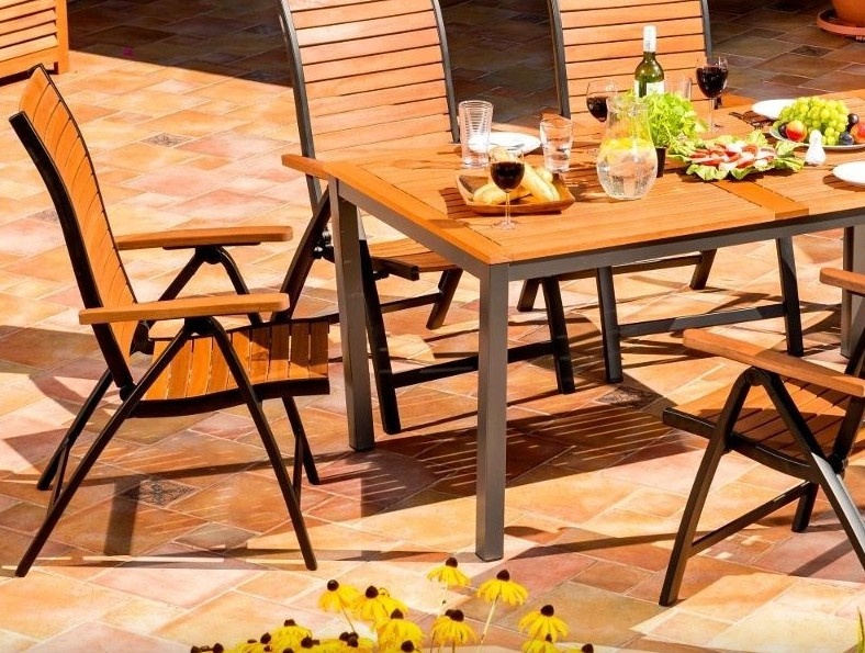 Zahradní křesla, polohovací - 5