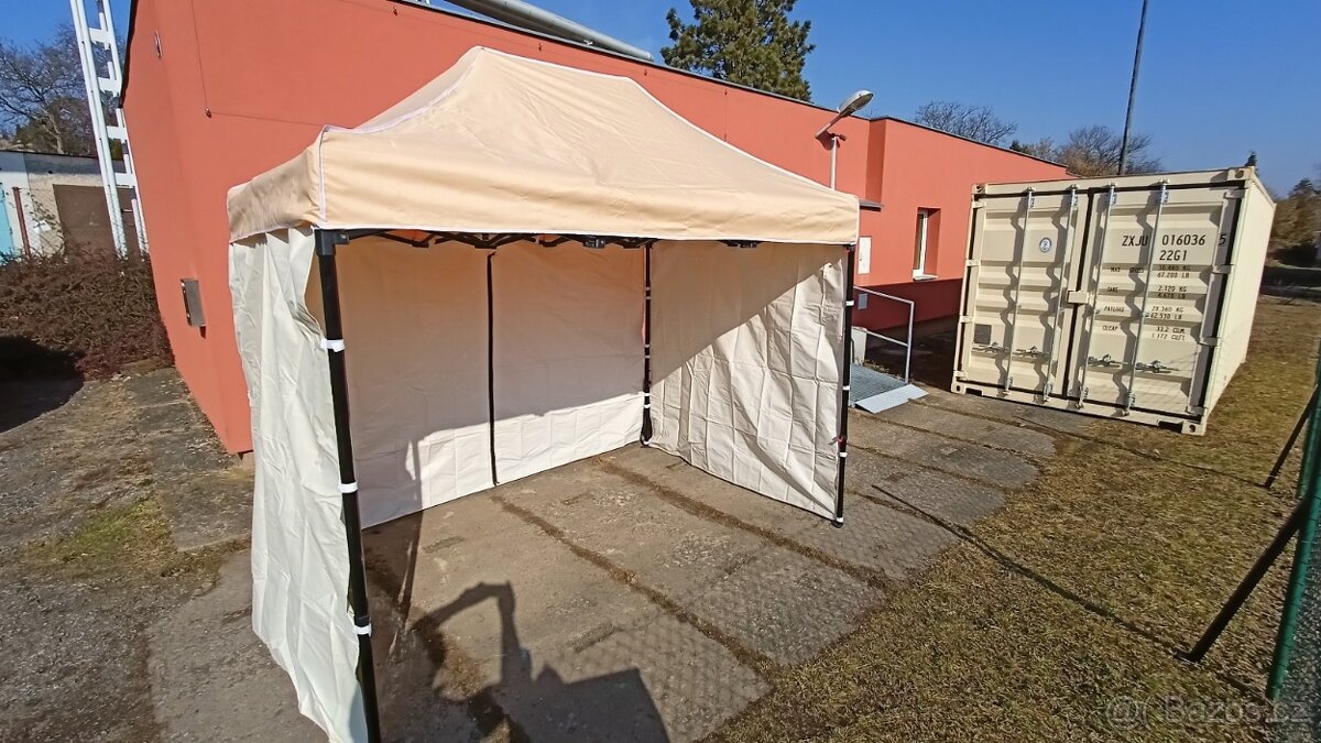 Nůžkový párty stan Profi 3x4,5 m - 5
