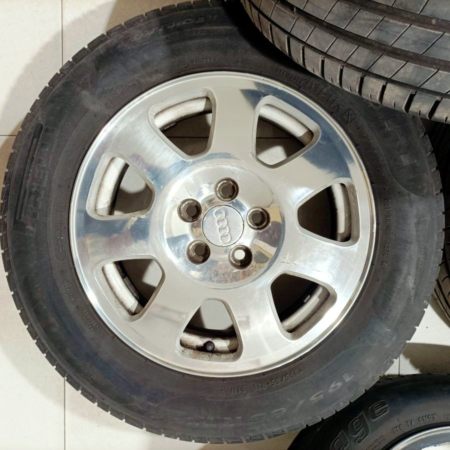 15" ALU kola – 5x100 – AUDI (SEAT, ŠKODA, VW) - 5