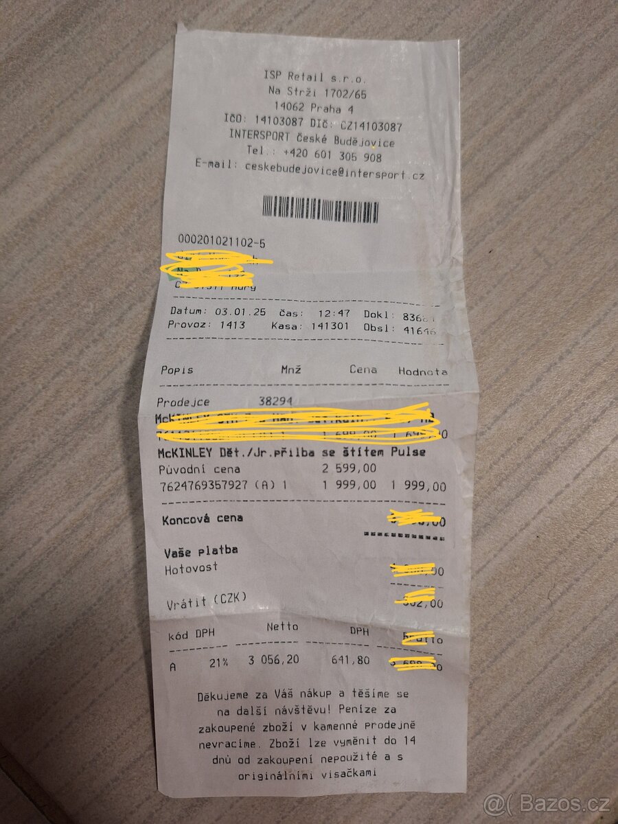 Lyžařská helma MxKinley vel . S - 5