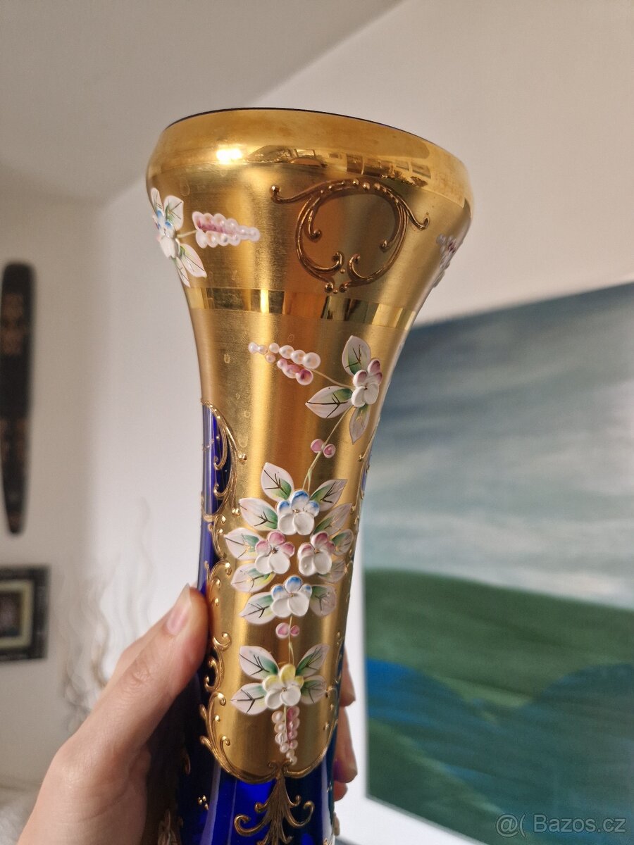 Set modrého skla - 5