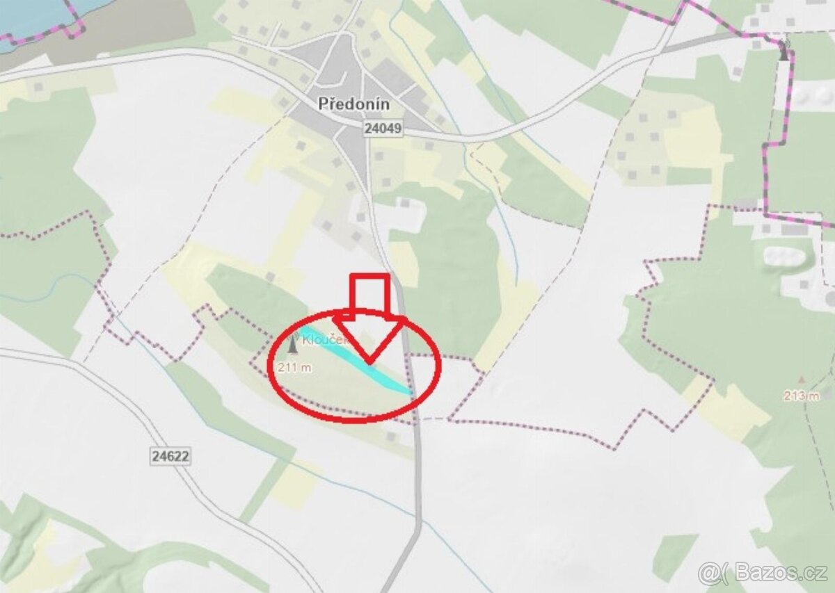 Prodej lesního pozemku v k.ú. Předonín - 5