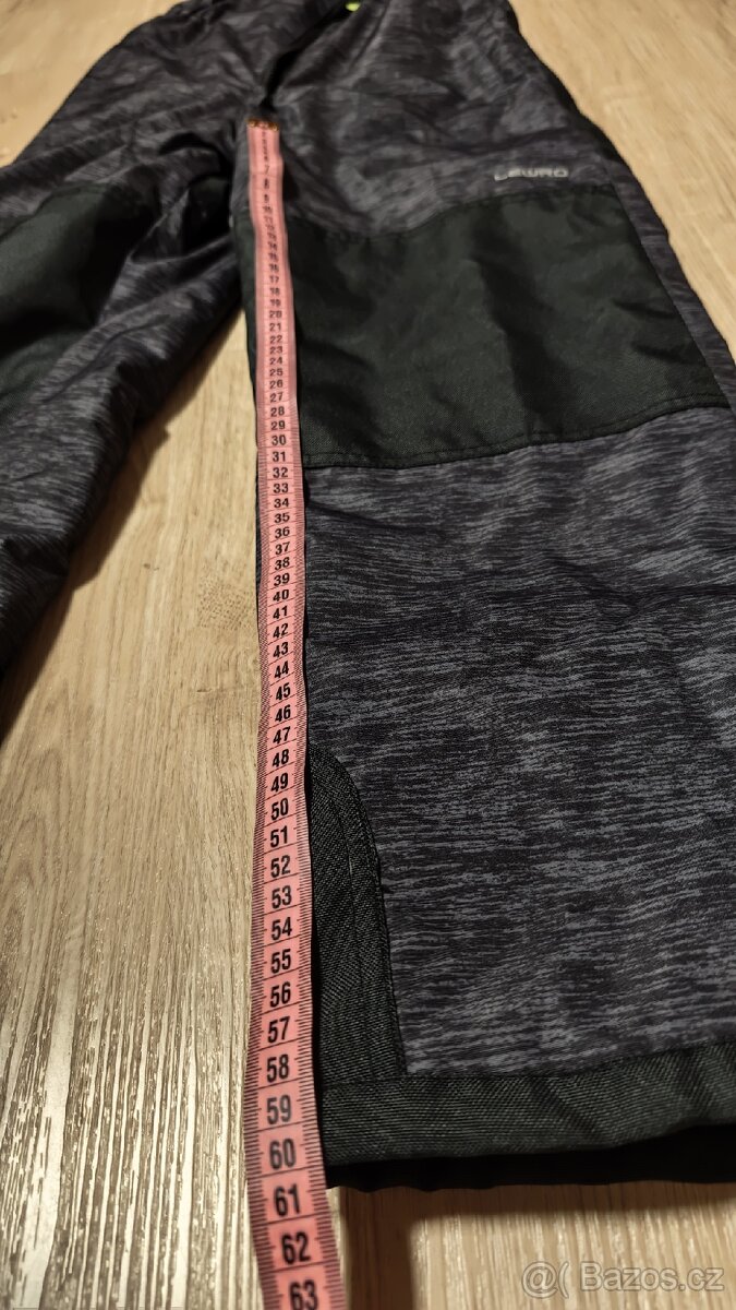 lyžařské kalhoty Lewro velikost 140-146 cm - 5