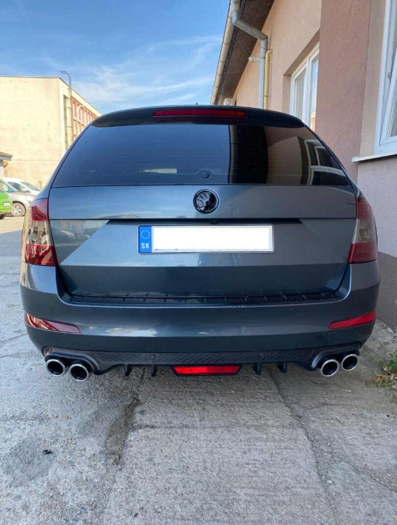 Zadný difuzor pre ŠKODA OCTAVIA 3 - 5
