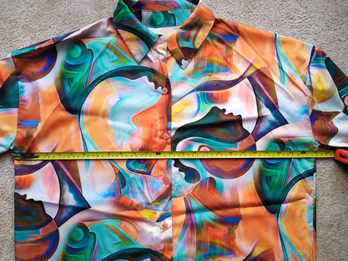 Dámská košile bluza vel. 46 48 50 / oversize - 5