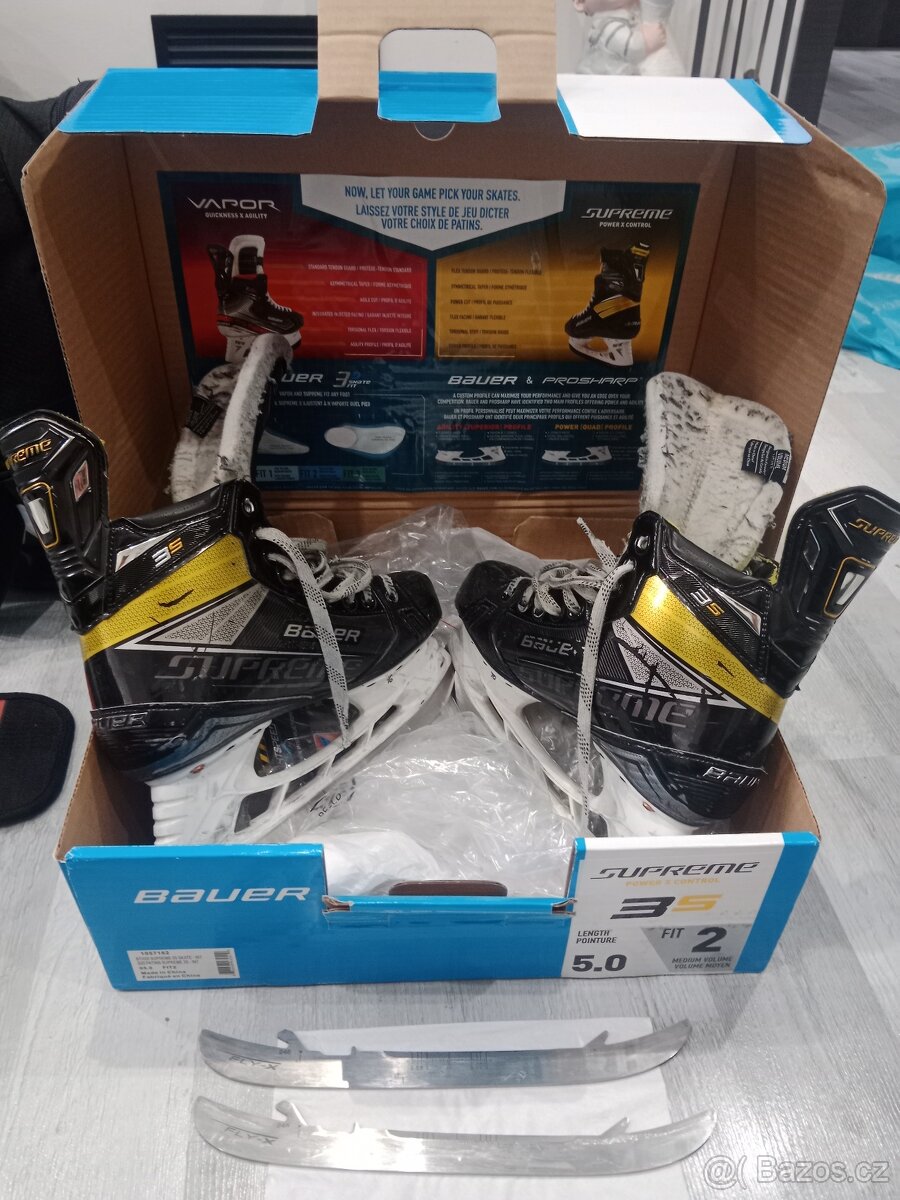 Brusle Bauer Supreme 3S vel. 5.0 - 5