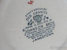 Anglický porcelán - 27ks-souprava- Staffordshire - 5