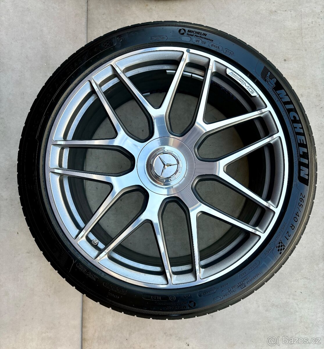 Alu Kola r21 Mercedes GLC63s AMG celoroční pneumatiky - 5