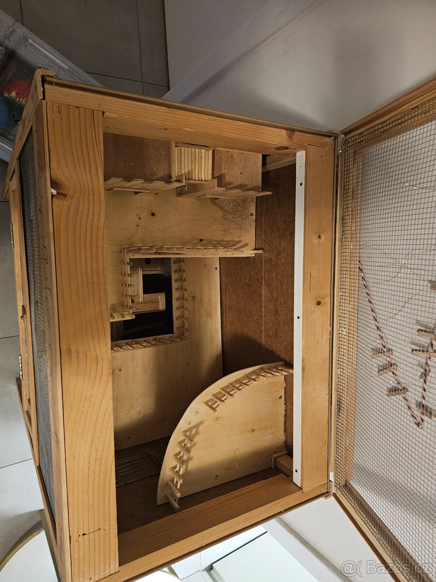 Velka klec + mala klec pro hlodavce - 5