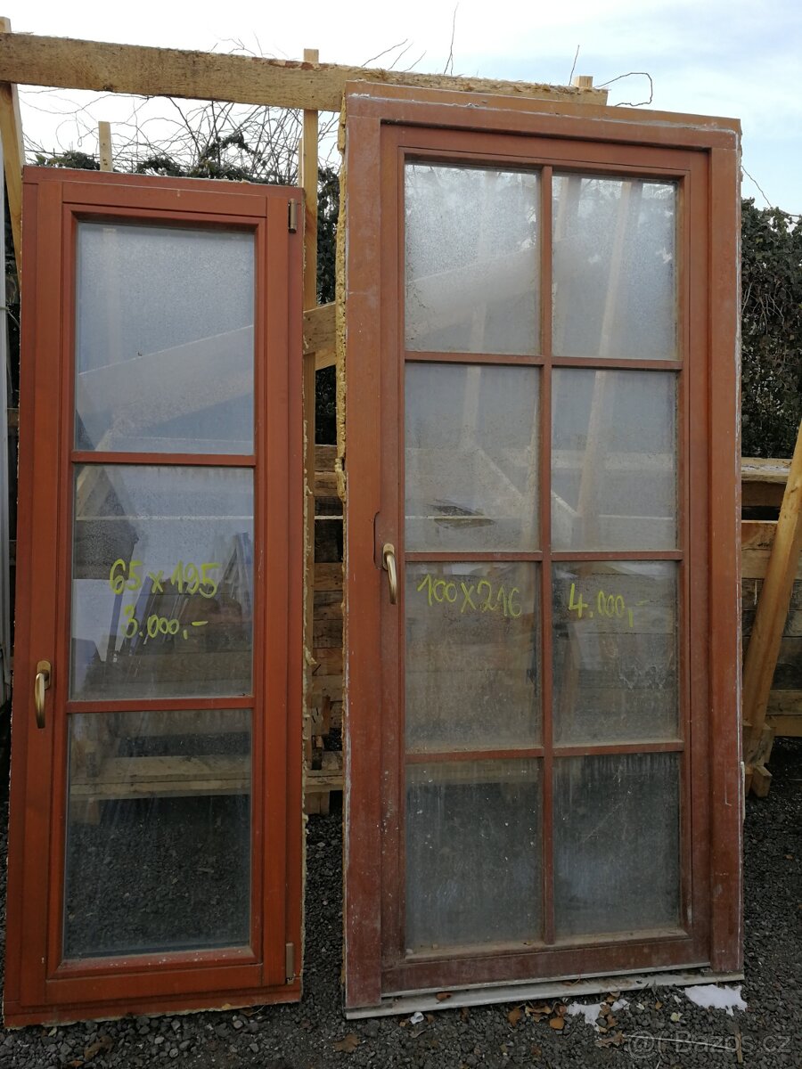 okna dřevěná použitá - 5