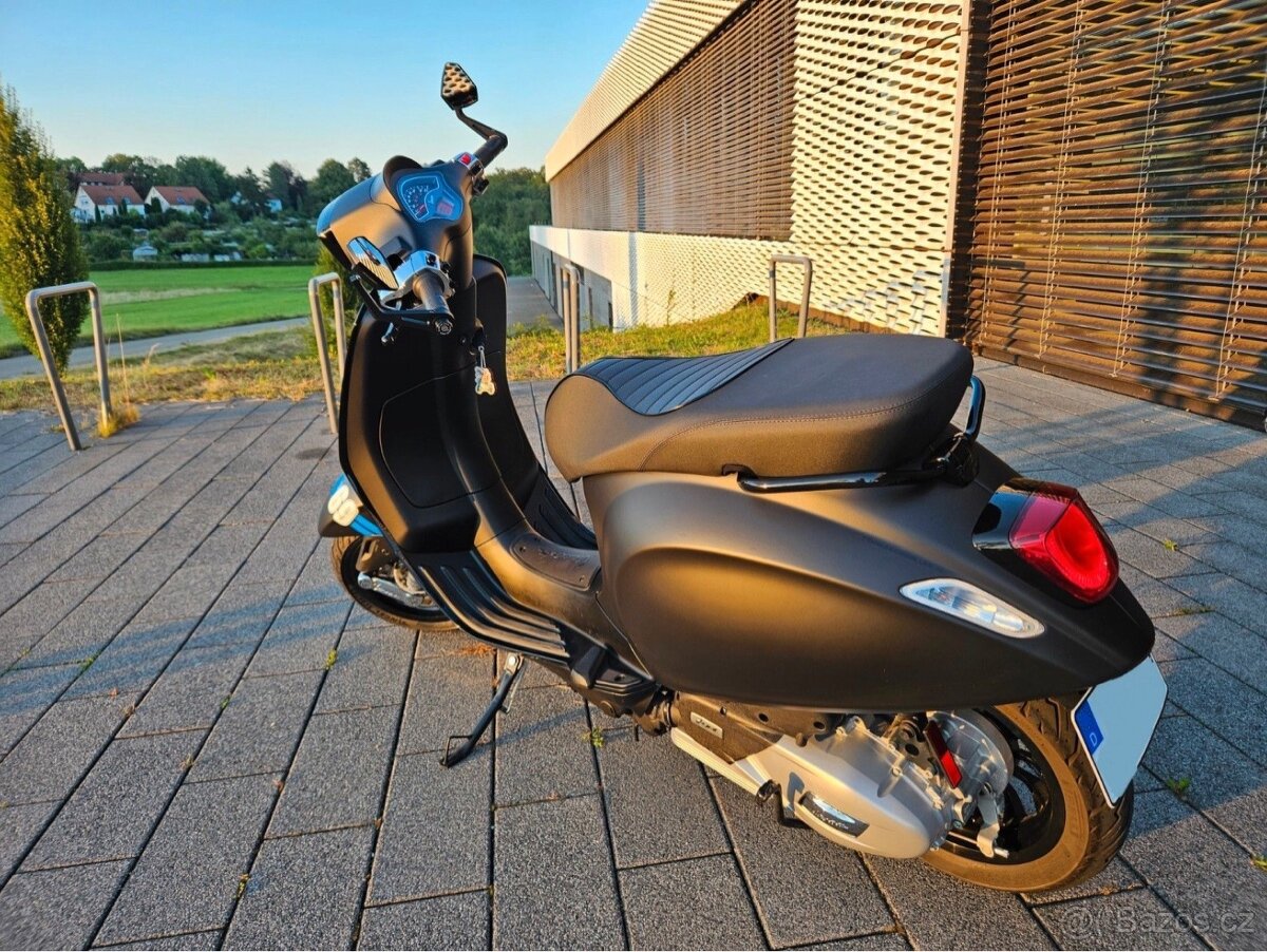 Vespa Sprint 125 ABS Notte. 2169km. TOP, unikát. 11Ps - 5