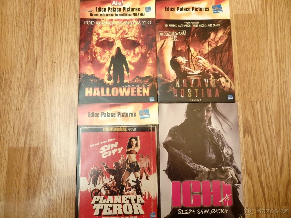 1.kolekce nových dvd v pošetkách č. 1-5.-sleva 20% z cen - 5