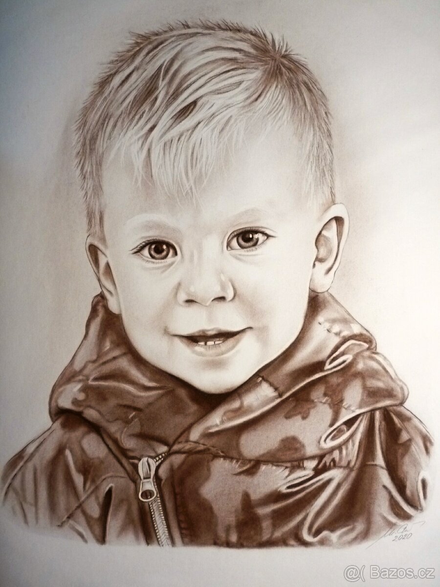 KRESBA PORTRÉTŮ PODLE FOTOGRAFIE - 5