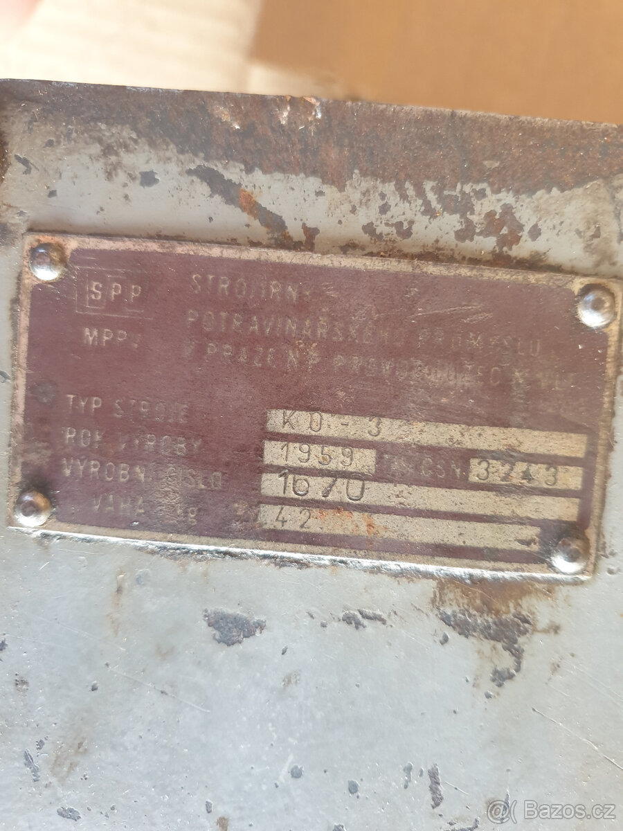 Zavírák na konzervy ROK 1959 - 5