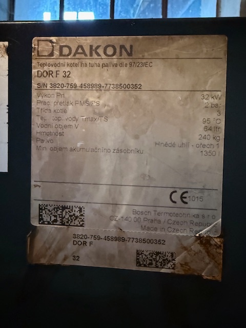 Kotel DAKON - 32 kW - 5