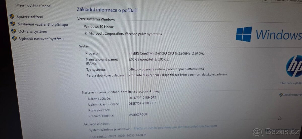 Počítač Hp 260 G2 - 5