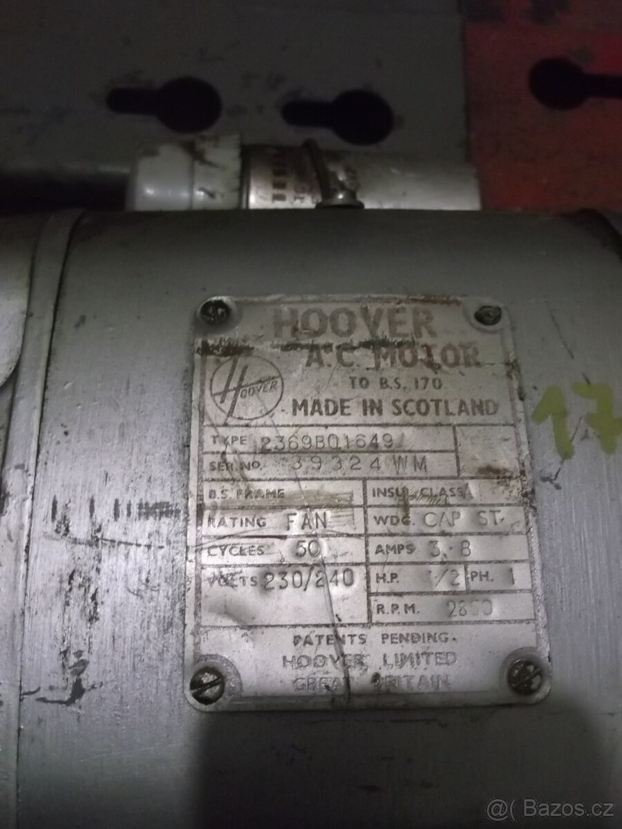 elektromotory,kompresor,ložiskové osy,kabely - 5