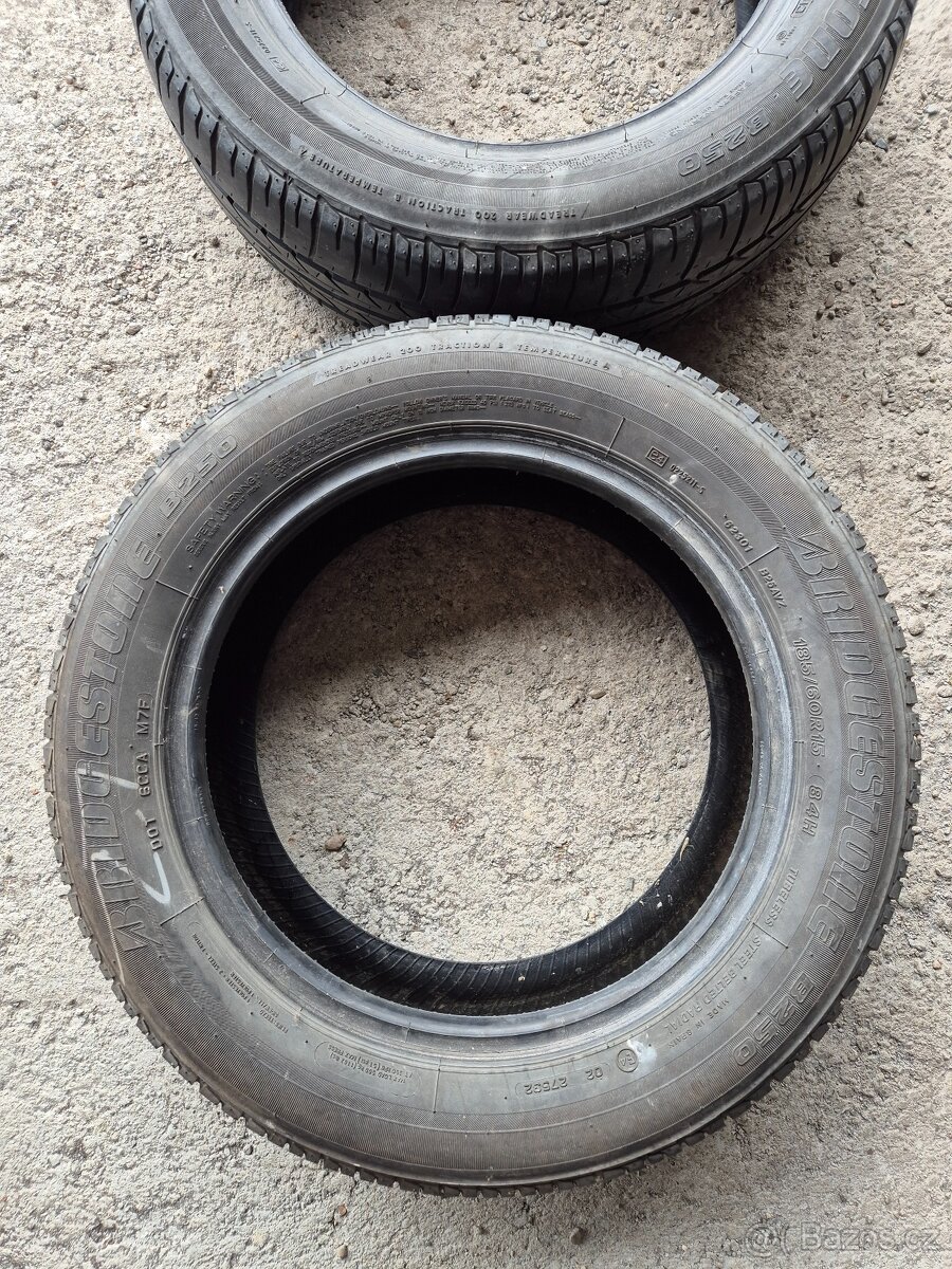 2x letní pneu Bridgestone 185/65R15 - 5