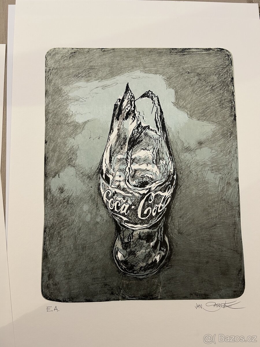 Jan Saudek litografie celek - 5