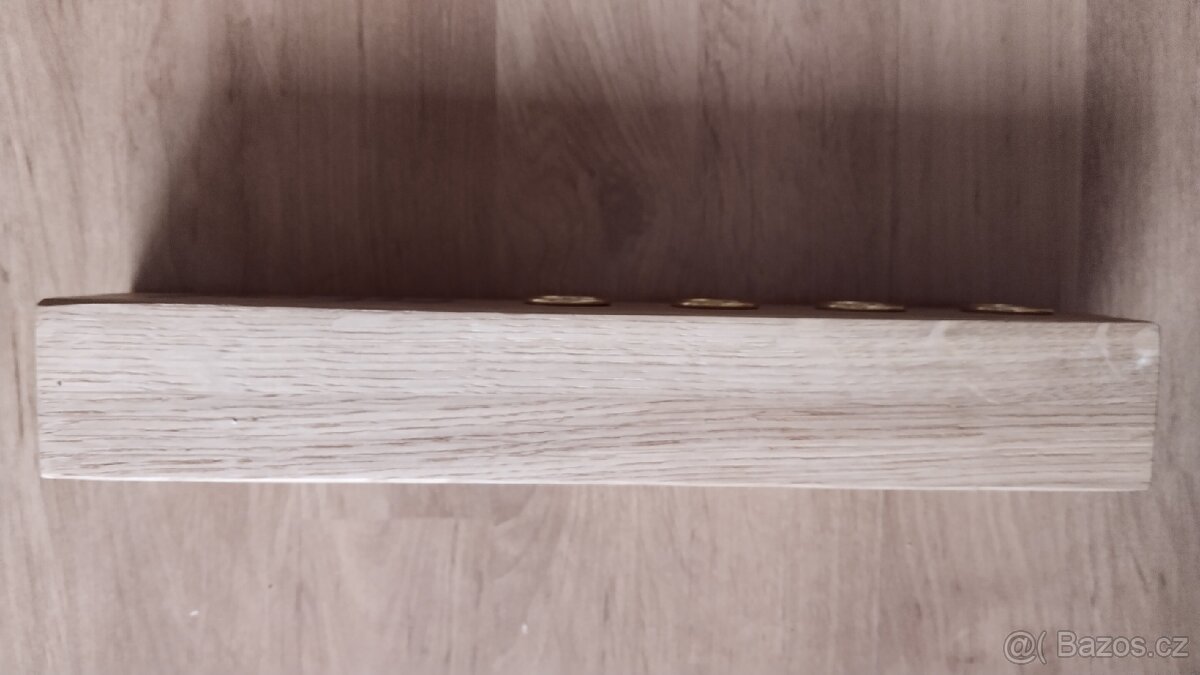 Dřevěný dubový adventní svícen Doladěno - 5