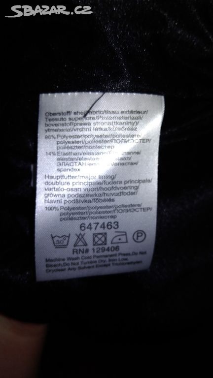 NOVÉ Plesové černé šaty B.P.C. - 5