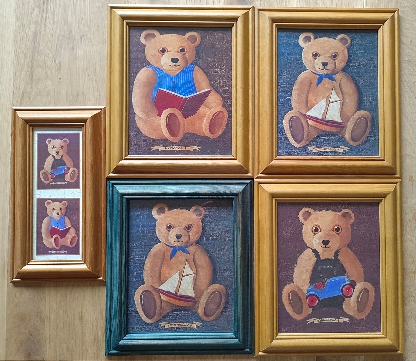 Krásný obraz Medvěd "Chatsworth a Chester" Anglie - 5