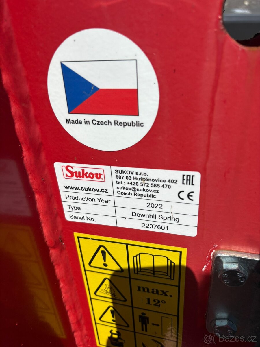 Nesený pluh Sukov Downhil Spring - 5