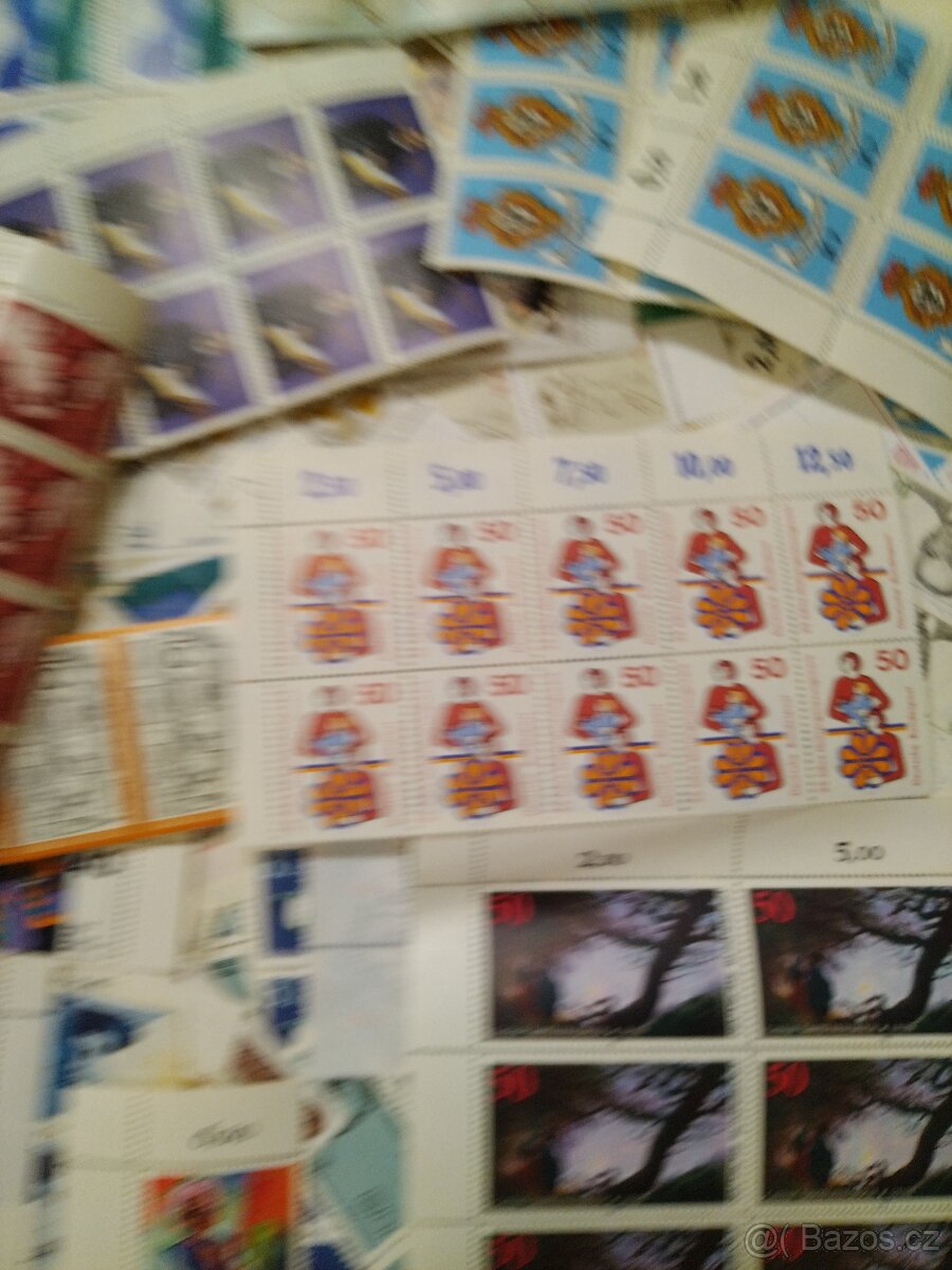 Postovni znamky Bloky - 5