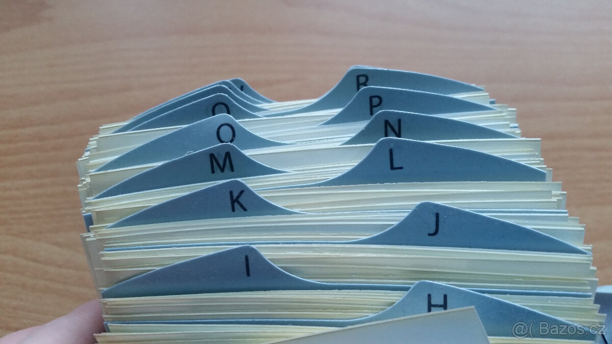 Designový vizitkovník stolní otočný Durable - 5