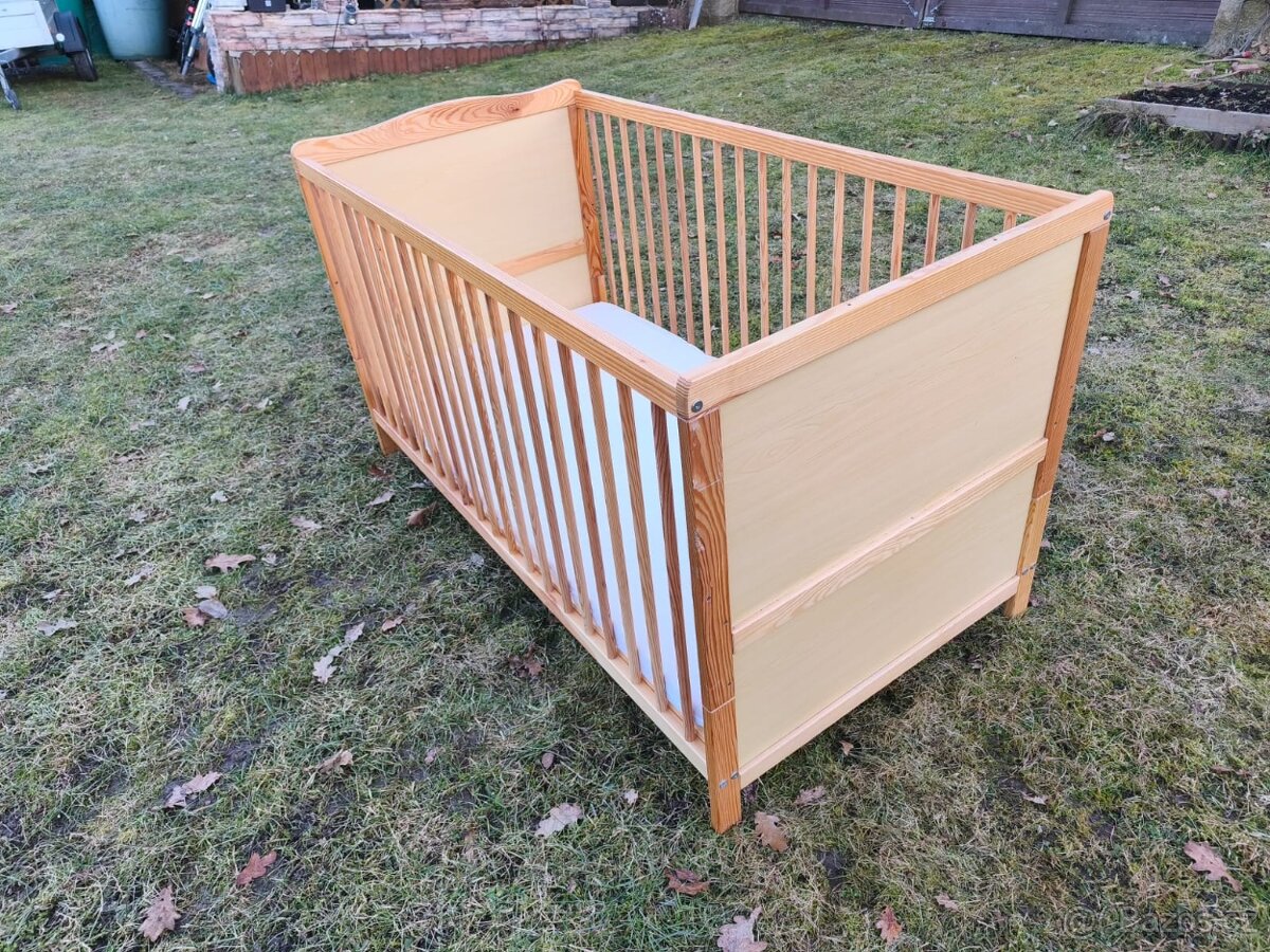 Dětská postýlka s matrací - 5