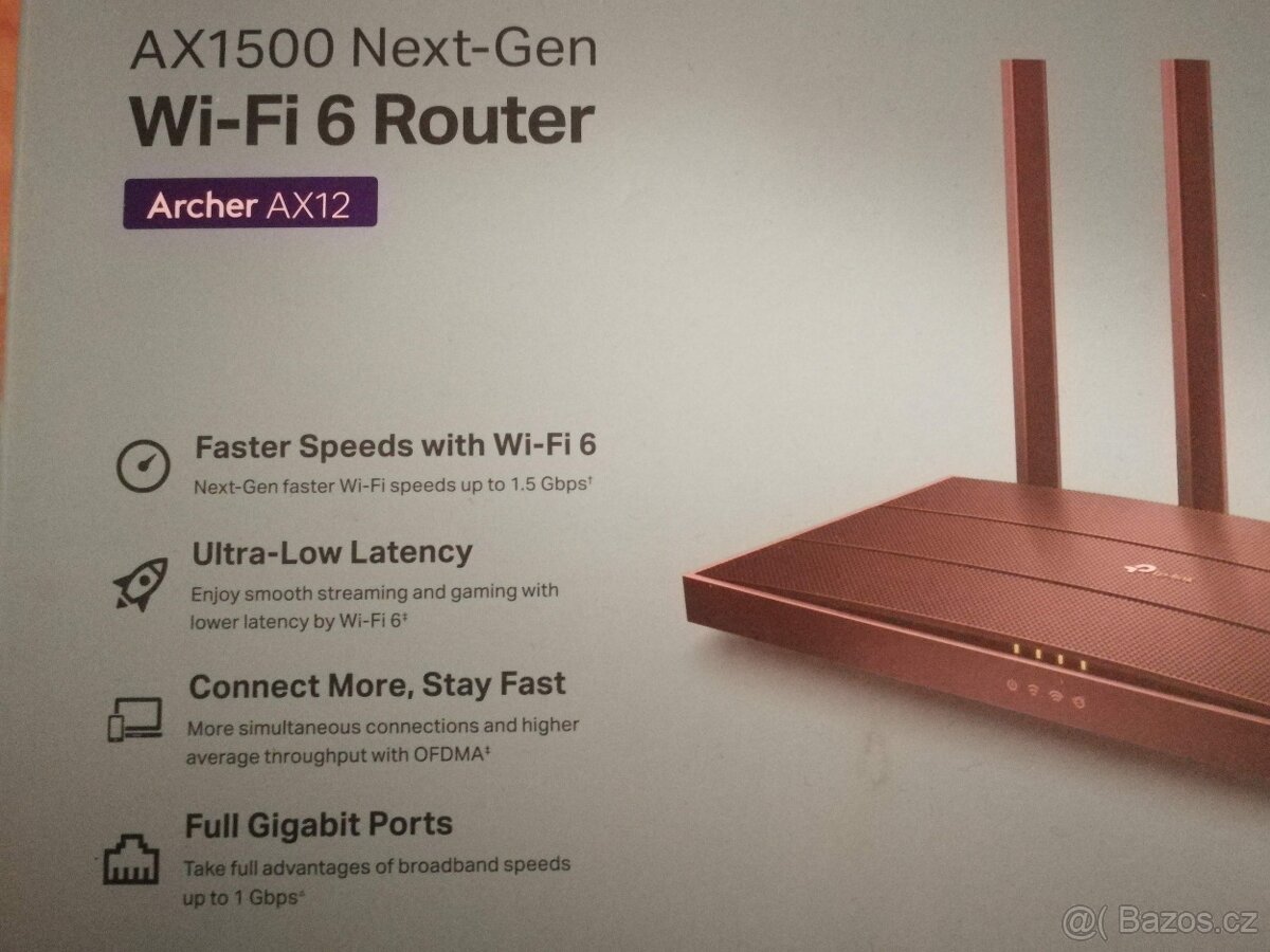 WiFi router TP-LINK Archer ax12 - 5