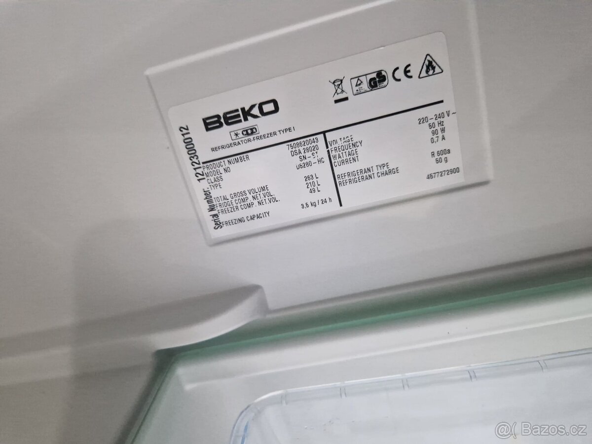 Lednice Beko 160 cm - 5