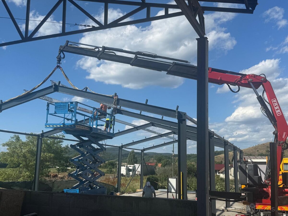 Konstrukce haly 15x30x6m - 5