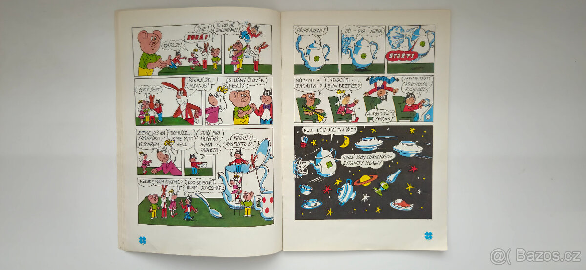 Čtyřlístek č. 50 - Signály z neznáma - VČETNĚ HRY - NELUŠTĚN - 5