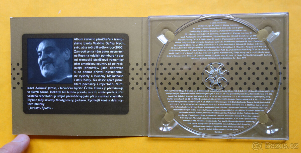 CD Wabi Daněk - Nech svět, ať se točí dál / TOP stav - 5