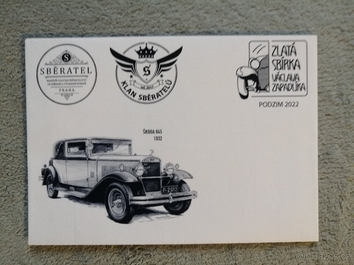 ZAPADLÍK/GÁBRIŠ - ŠKODA 645 - KOMPLETNÍ SBĚRATELSKÁ SADA - 5