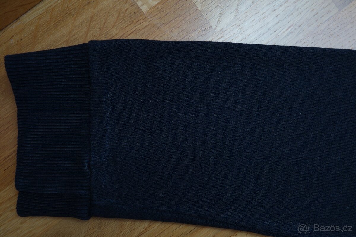 Černá dívčí mikina se smajlíkem vel.158/164 - 5