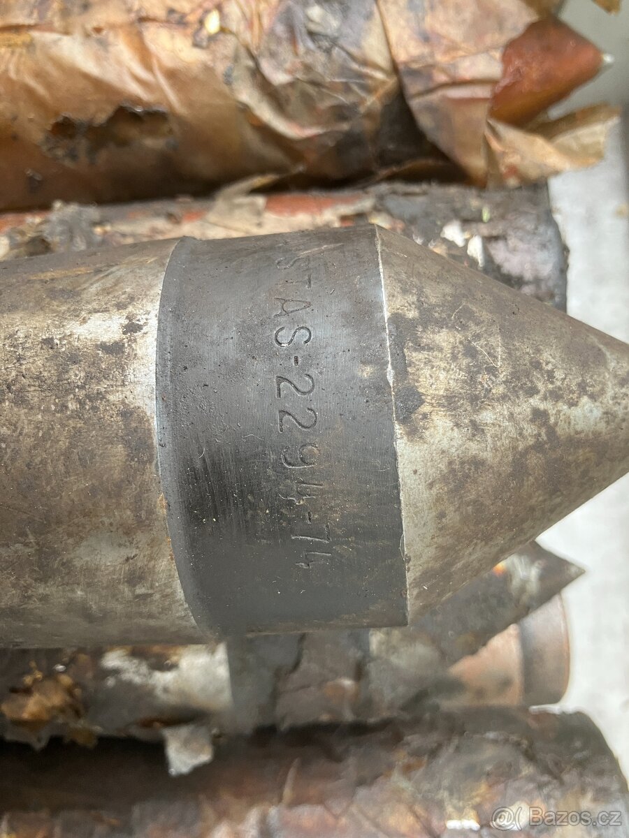 Pevný hrot Morse 6 , otočný hrot Morse 6 - 5