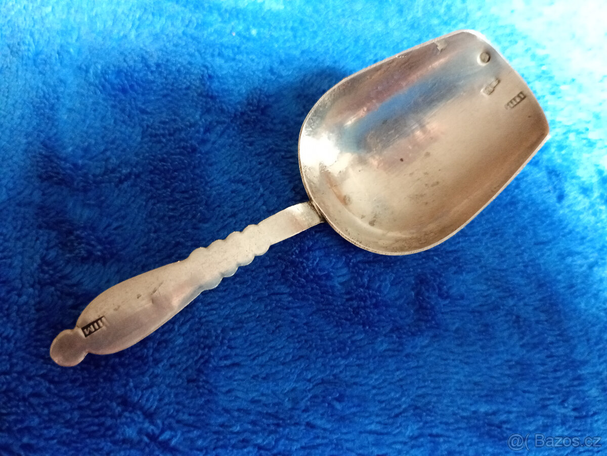 ZOL 84 stříbrná CADDY spoon lžička - 5