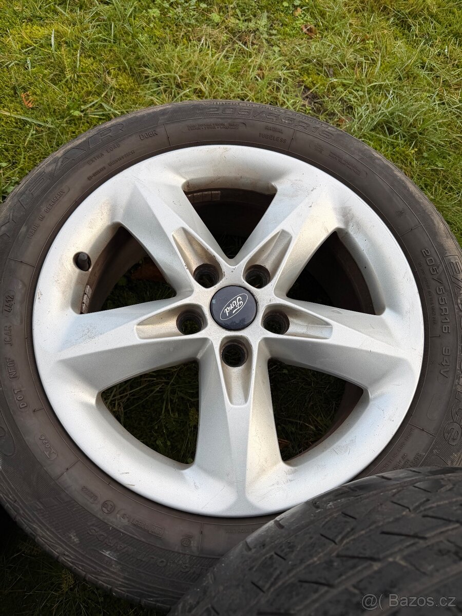 Originál letní alu kola Ford 205/55R16 - 5